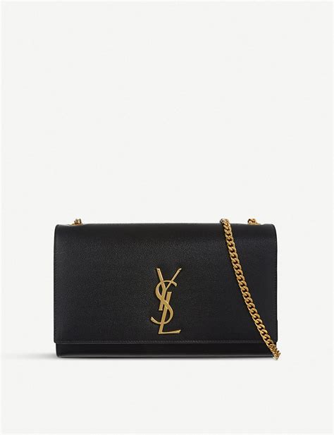 ysl tasche schwarzes logo|saint laurent taschen.